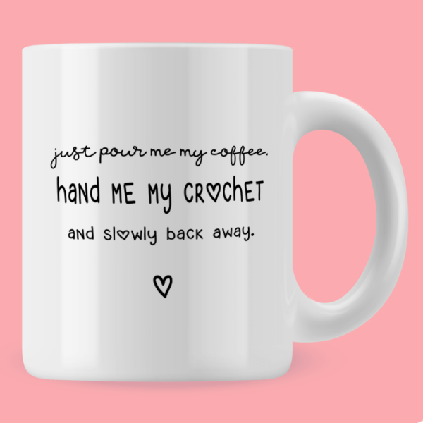 Just pour me my coffee...