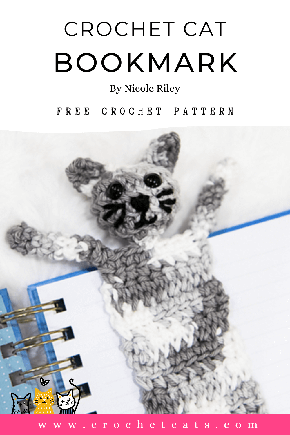Crochet_Cat_Bookmark_Free_Crochet_Pattern_12