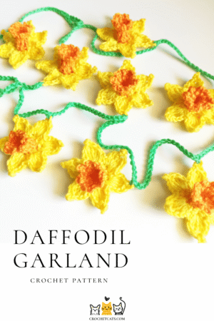 Daffodil Garland Crochet Pattern