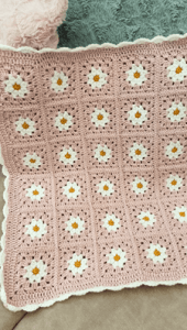 Immerse yourself in the exquisite beauty of our Blossom Harmony Crochet Blanket, a masterpiece of handcrafted floral elegance. Each petal and leaf intricately woven with care, this blanket is more than a cozy companion—it's a celebration of nature's beauty in every stitch.