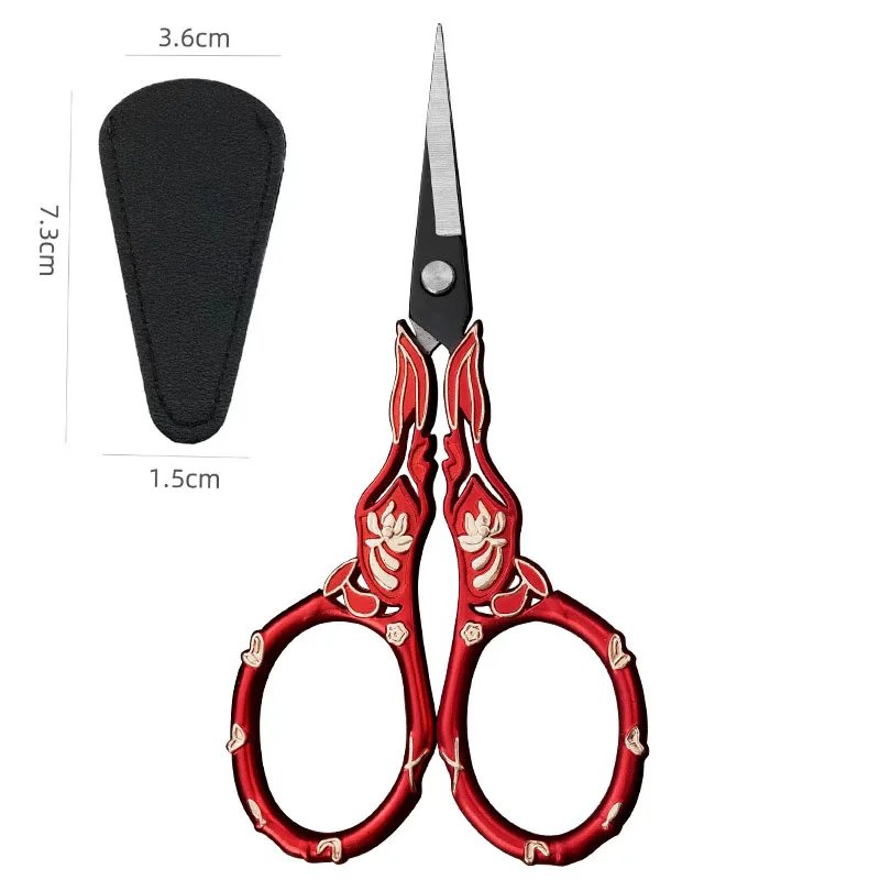 1 Pair Embroidery Scissors – Sharp Stainless Steel - Image 6