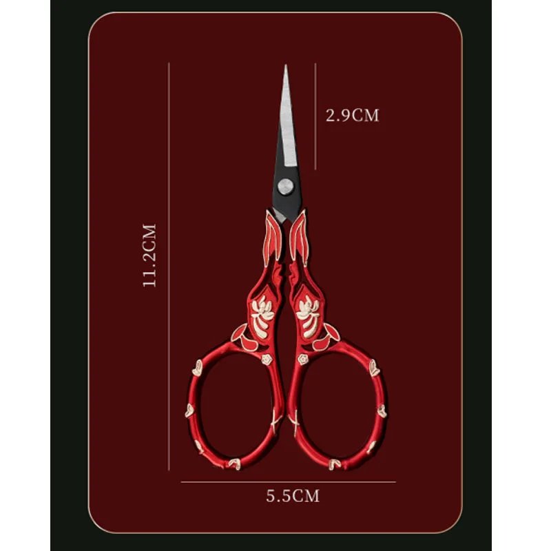 1 Pair Embroidery Scissors – Sharp Stainless Steel - Image 4