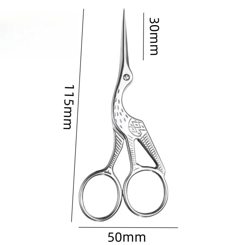 Crane Scissors - Large 11.5x5cm, Small 9.5x4.5cm - Image 3