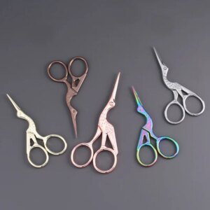 Crane Scissors - Large 11.5x5cm, Small 9.5x4.5cm
