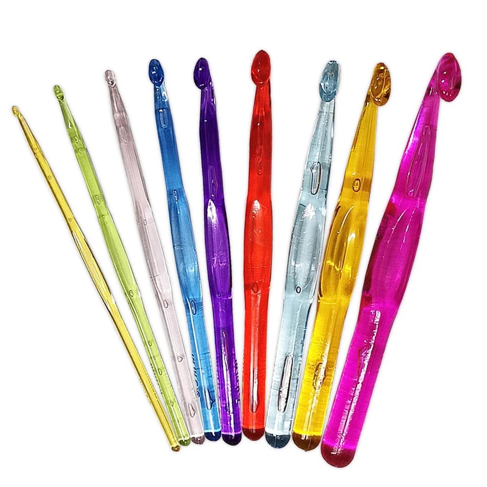 9-Piece Crochet Hooks Set (3mm–12mm) - Image 3