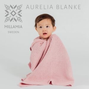 Aurelia Blanket - Afghan Crochet Pattern For Babies in MillaMia Naturally Baby Soft by MillaMia