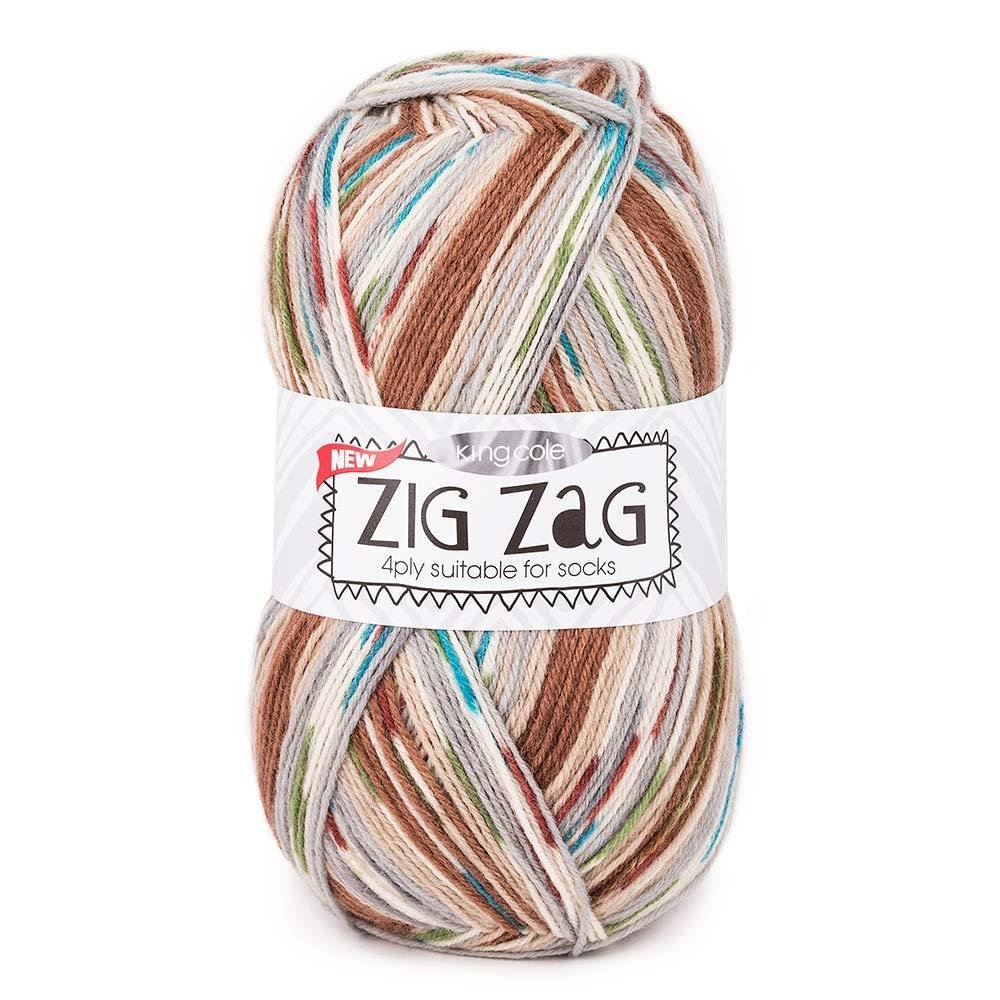 King Cole Zigzag 4Ply
