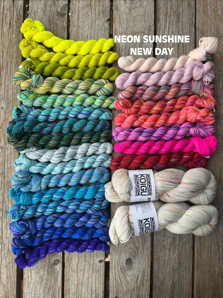 Koigu Ambah Solstice KAL 2025 Large Wrap