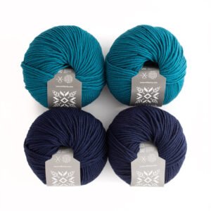 MillaMia Naturally Soft Aran Malin Hat 4 Ball Knitting Kit