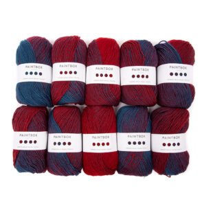 Paintbox Yarns Ombre Aran Wool Touch 10 Ball Value Pack