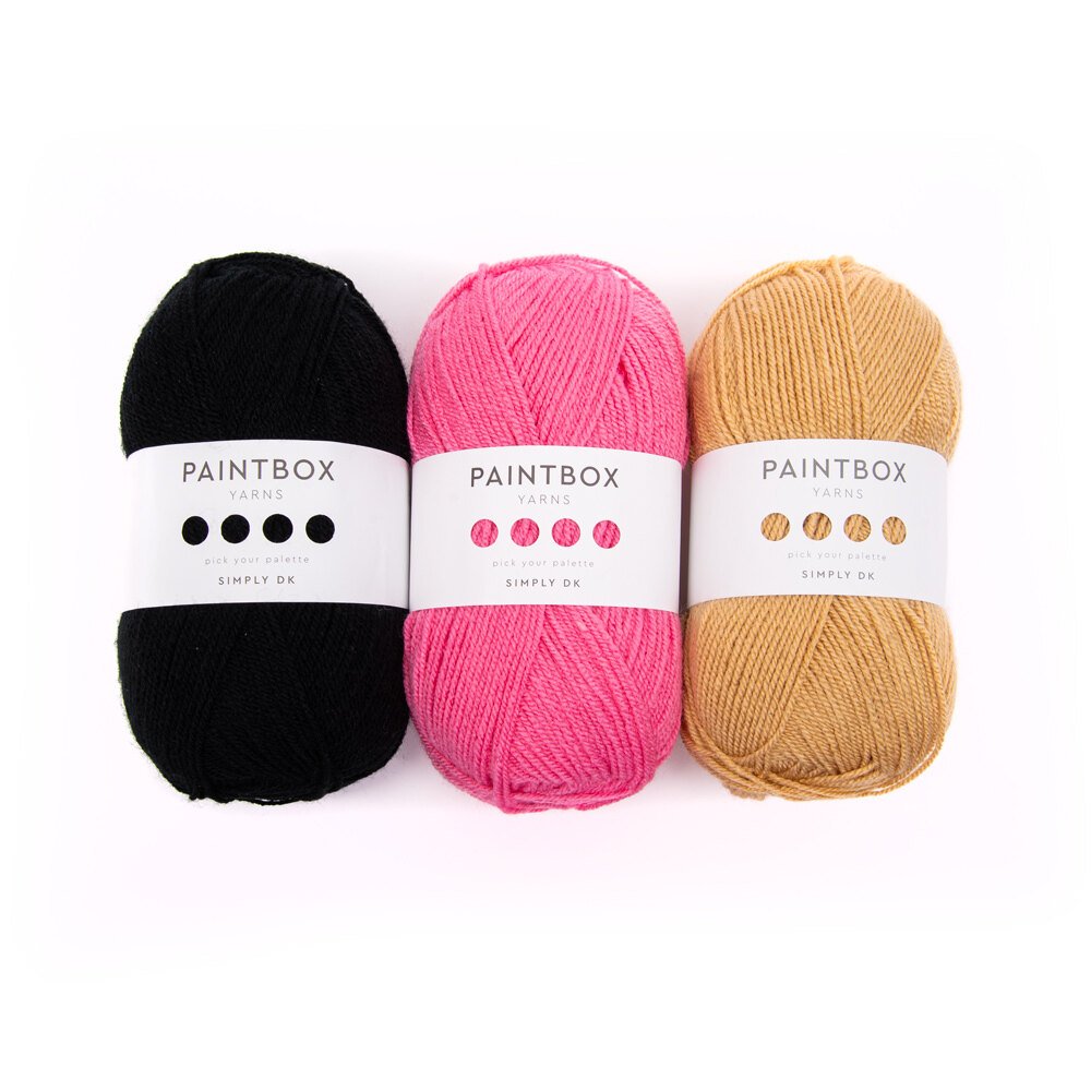 Paintbox Yarns Simply DK Dexter the Labrador 3 Ball Knitting Kit