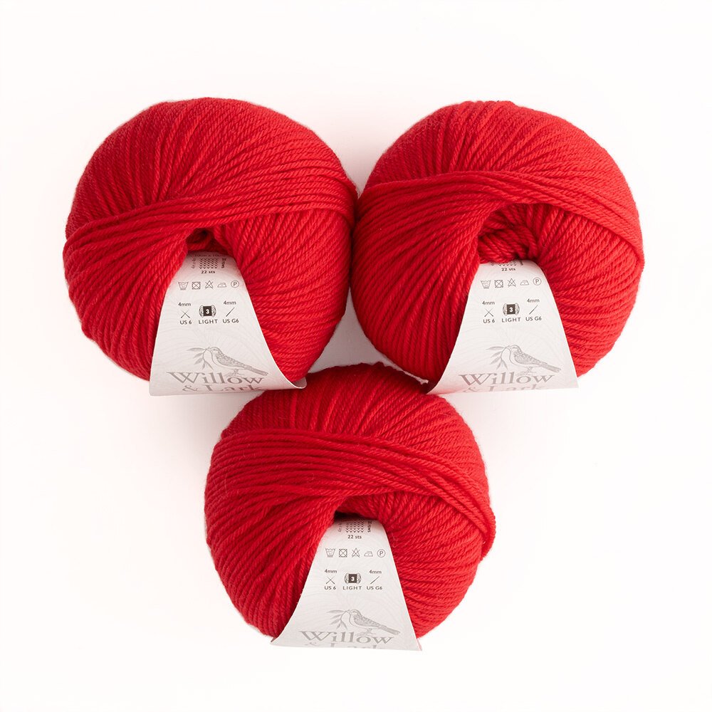 Willow & Lark Ramble Alex Hat & Mittens 3 Ball Knitting Kit