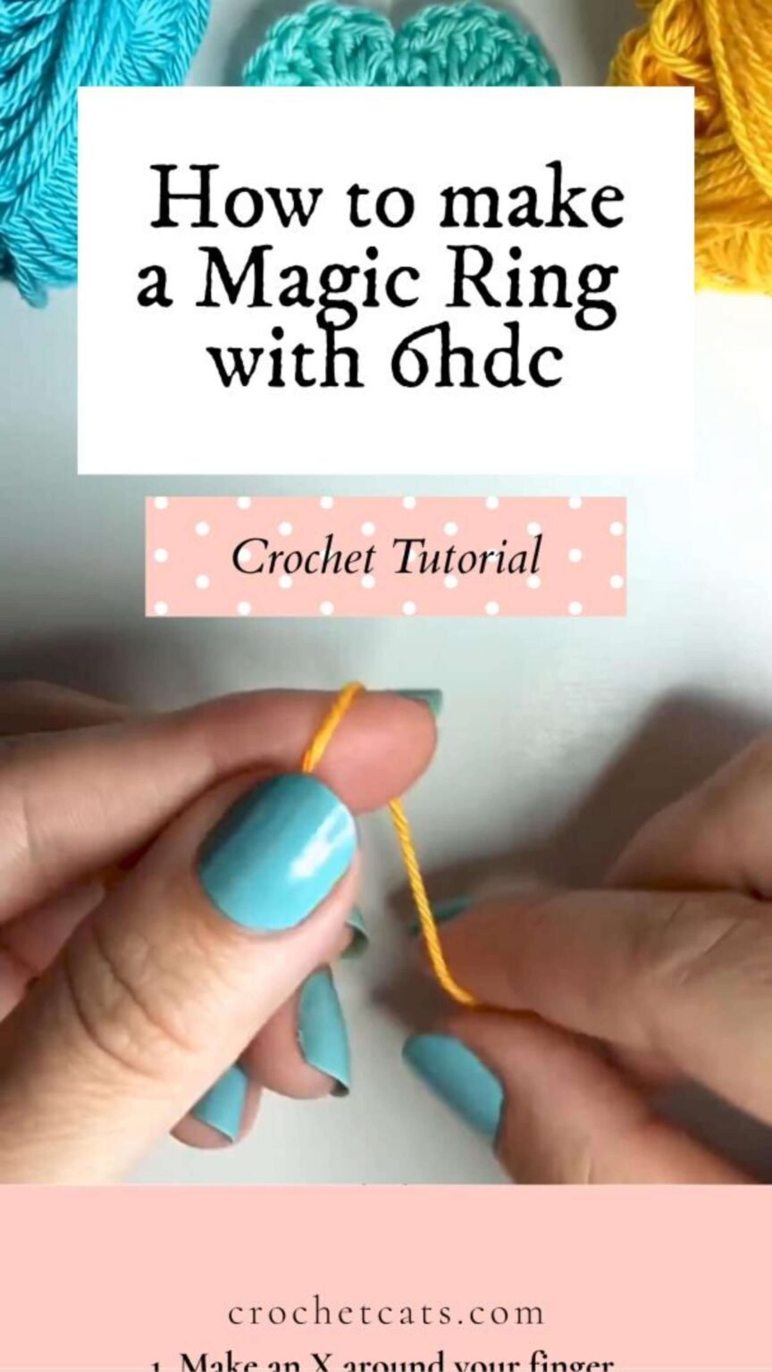 10-Magic Ring with 6 HDC Thumbnail