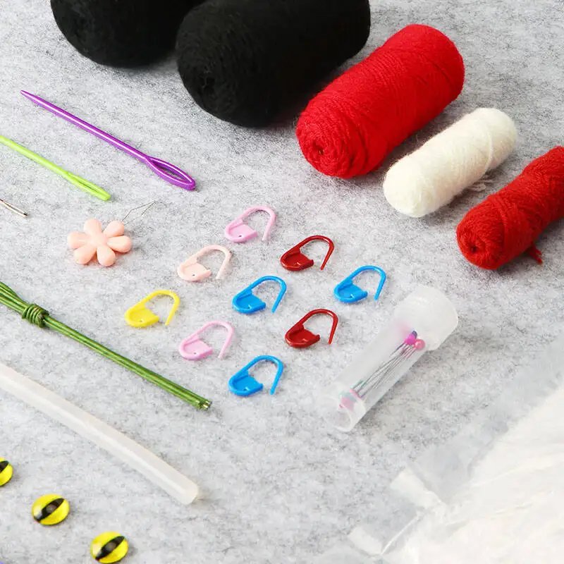 Dragon Crochet Kit Animal For Beginners With Video Tutorial Cotton Knitting Yarn Thread Needles Hook Knit Tool Set DIY Craft - Image 5