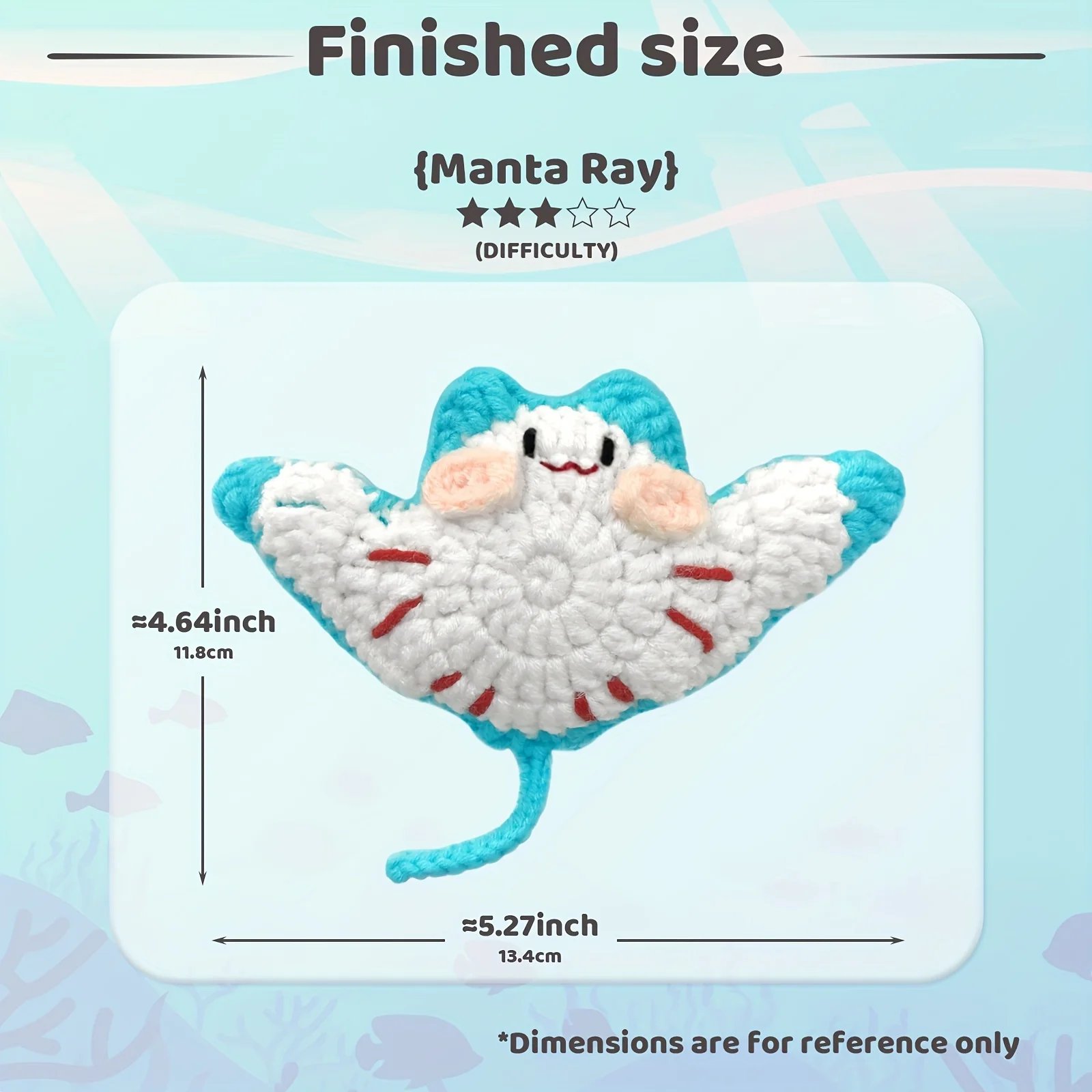Devilfish Crochet Kit for Beginners - Complete Amigurumi Plush Set with Video Tutorials - Image 3