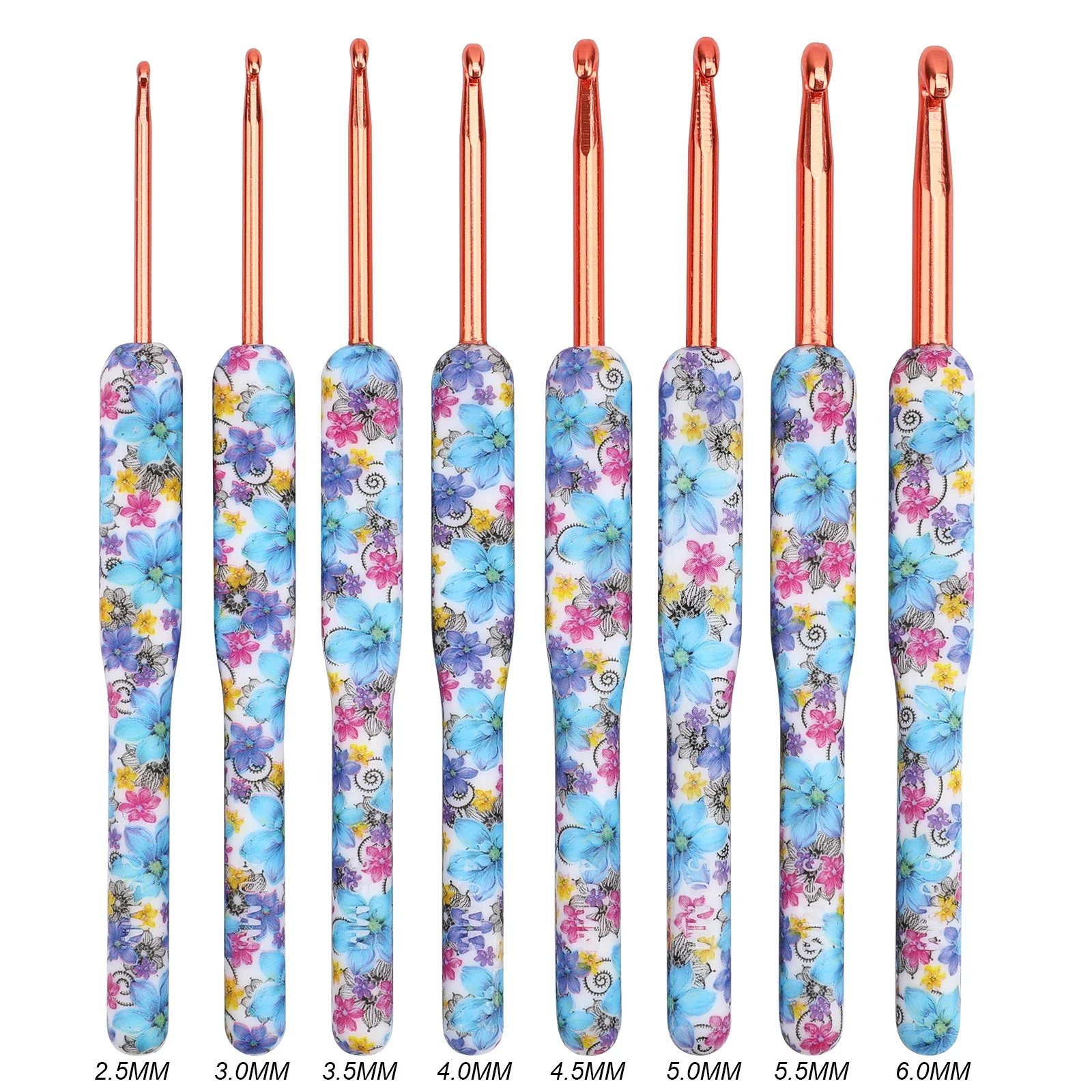 Sewing Crochet Hooks Ceramic Handle Alumina Crochet Hooks Knitting Needles Set Sewing Crochet for Weave Sewing Needles DIY Tool - Image 2
