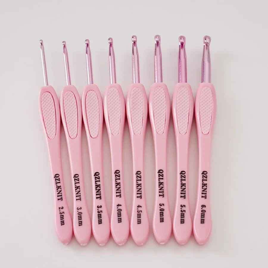 15 Styles Crochet Hook Set for Yarn Knitting Aluminum Crochet Hooks Stainless Steel DIY Knitting Tools Ergonomic Handle Needles - Image 4