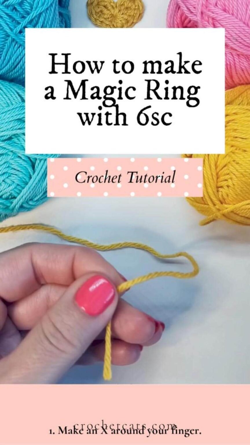 9-Magic Ring with 6 SC Thumbnail