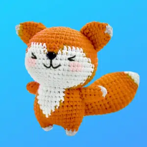 Fox Crochet Kit for Beginners with Step‑by‑Step Video Tutorial