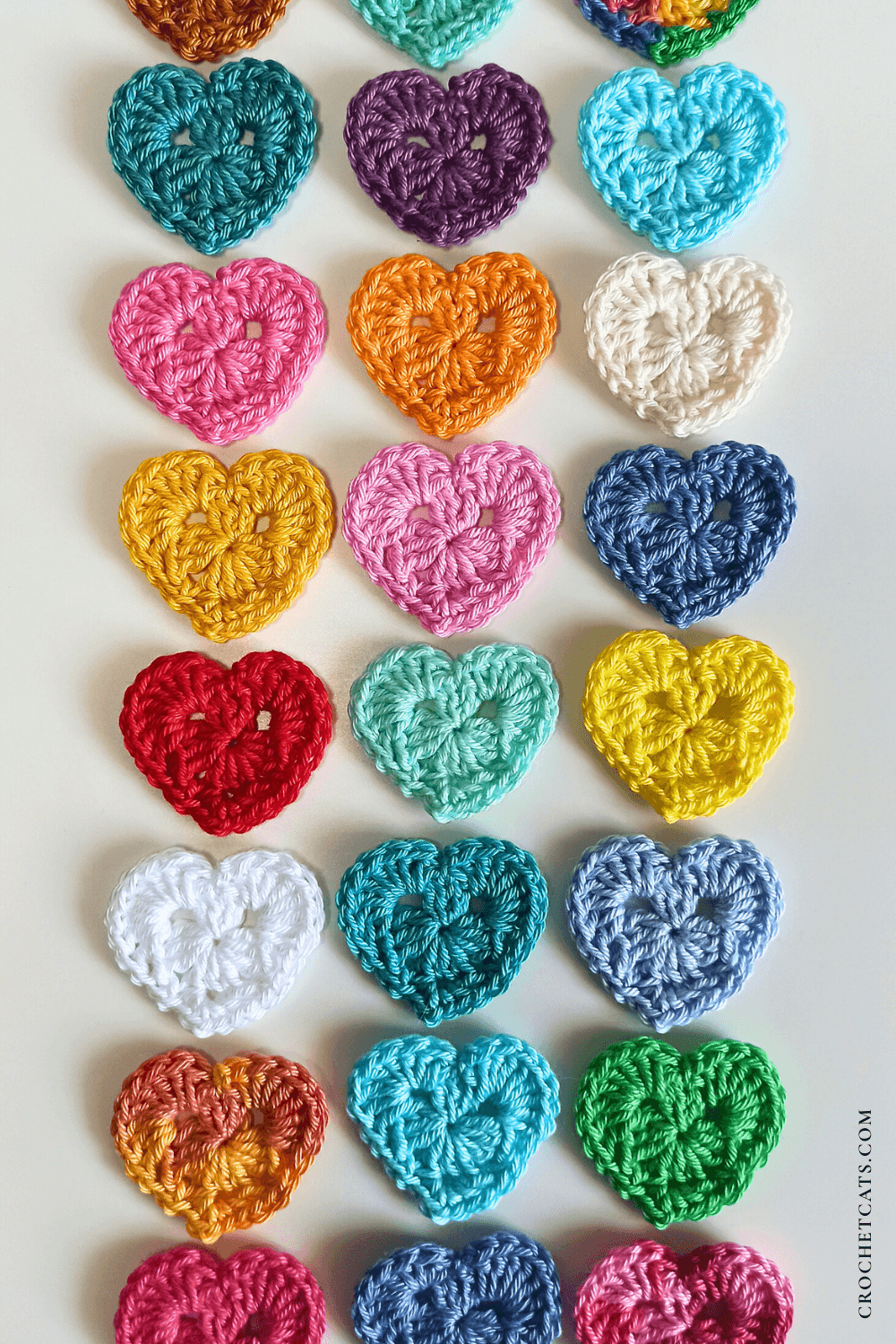 Small Heart Crochet Pattern