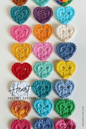 Small Heart Crochet Pattern