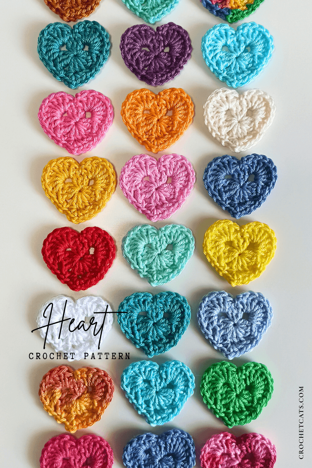 Small Heart Crochet Pattern