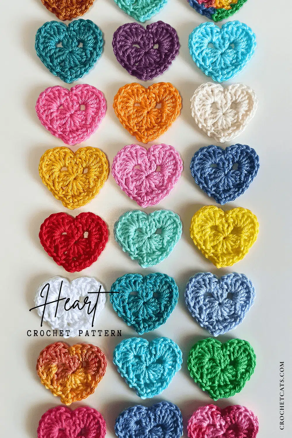 Small Heart Crochet Pattern