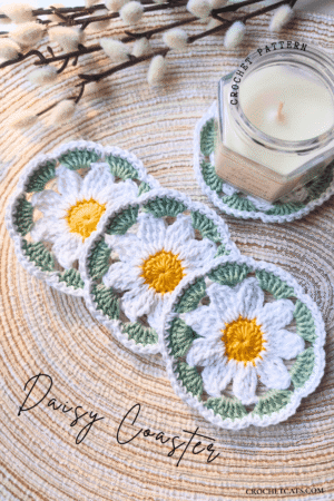 Daisy Coaster Crochet Pattern