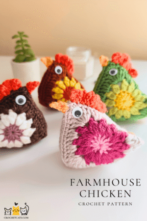 Farmhouse Chicken Crochet Pattern