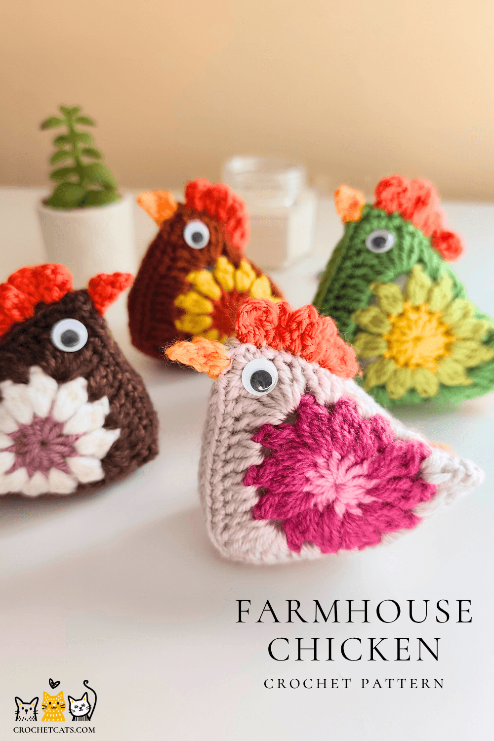 Farmhouse Chicken Crochet Pattern